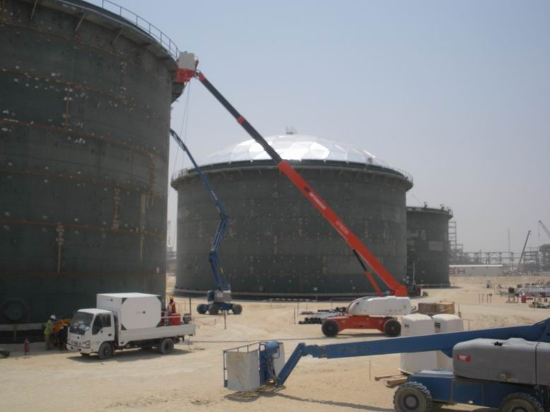 Boom lift for Oil & Gas Industry